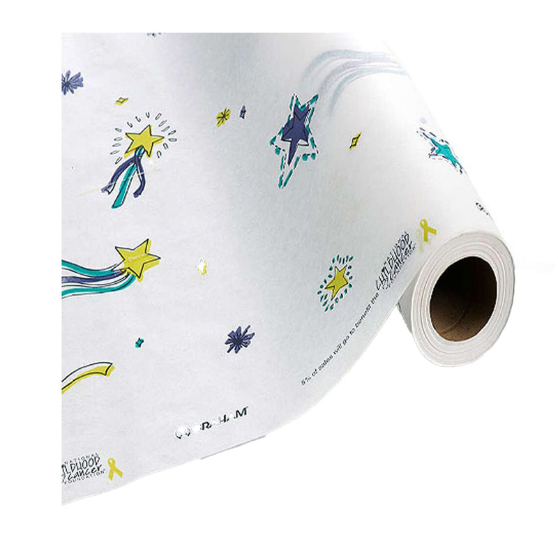 STARS OF HOPE® CREPE TABLE PAPER, 21 INCH X 125 FOOT, WHITE, SOLD AS 12/CASE GRAHAM 50169