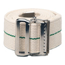 Posey® Gait and Transfer Belt, White with Green Stripe, 78 Inch, 50/CS