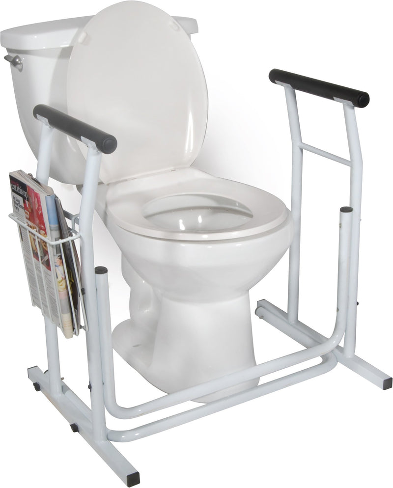DRIVE™ FREE-STANDING TOILET SAFETY RAIL, SOLD AS 2/CASE DRIVE RTL12079