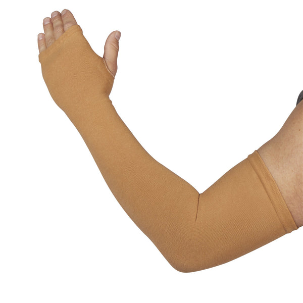MCKESSON PROTECTIVE SKIN SLEEVE, ARM/WRIST/HAND, MEDIUM, BEIGE, SOLD AS 1/PAIR MCKESSON 61-GL1000B