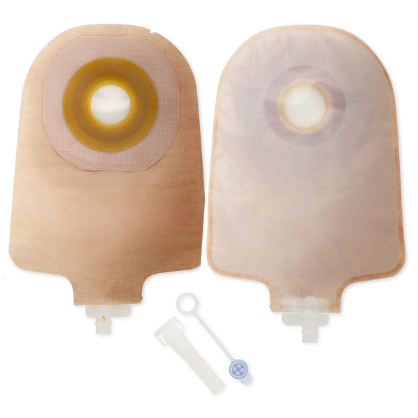 PREMIER™ 8468 ONE-PIECE TRANSPARENT UROSTOMY POUCH, PRE-CUT TO FIT 32 MM STOMAS, SOLD AS 10/BOX HOLLISTER 8468