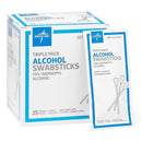 SWABSTICK, ALCOHOL (3/PK 25PK/BX 10BX/CS), 250/CS