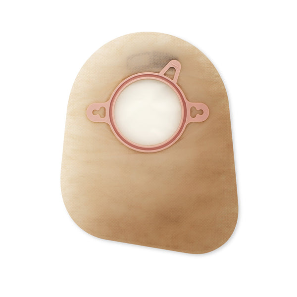 NEW IMAGE™ 2-PIECE TRANSPARENT OSTOMY POUCH, PRE-CUT TO FIT 70 MM, BLUE, SOLD AS 60/BOX HOLLISTER 18384