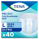 TENA® PROSKIN™ ULTRA INCONTINENCE BRIEF, LARGE, SOLD AS 1/BAG ESSITY 67300