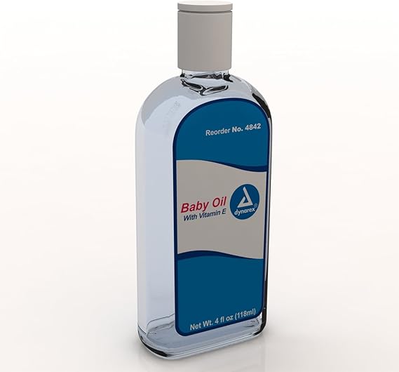 BABY OIL, 12 OZ, 24/CS, SOLD AS CASE DYNAREX 10000058
