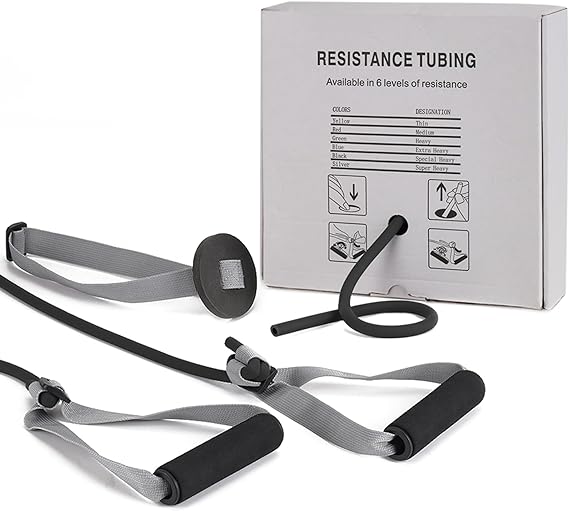 Prepak Resistance Tubing Disc-Band Resistance Loop W/Nylonhndl Blk Spcl Heavy -526