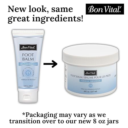 Performance Health Bon Vital Foot Balm Cr�me Creme Foot Balm 8 Oz Jar 12/Cs -BVFB8Z