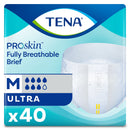 TENA® PROSKIN™ ULTRA INCONTINENCE BRIEF, MEDIUM, SOLD AS 40/BAG ESSITY 67200