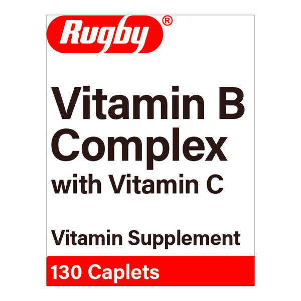 RUGBY® VITAMIN B COMPLEX WITH VITAMIN C (ASCORBIC ACID) MULTIVITAMIN SUPPLEMENT, SOLD AS 1/BOTTLE MAJOR 80681012600