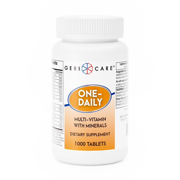 GERI-CARE® MULTIVITAMIN SUPPLEMENT WITH MINERALS, SOLD AS 12/CASE GERI-CARE 531-10-GCP