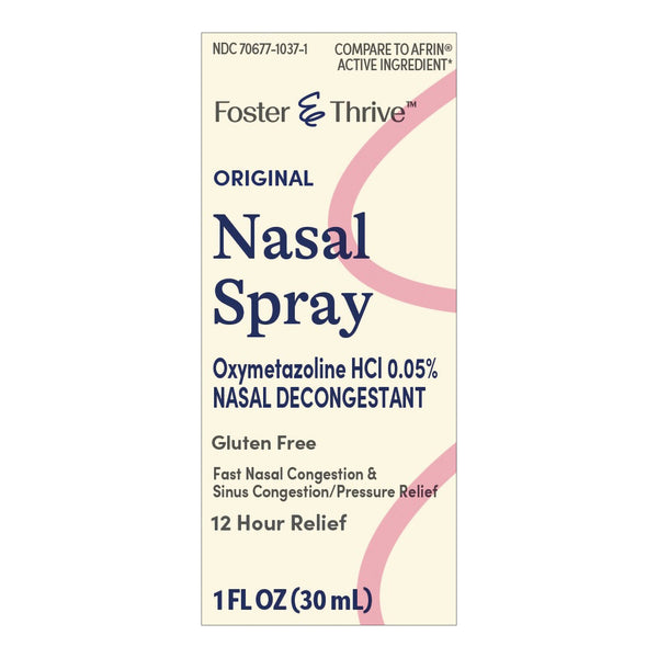 FOSTER & THRIVE™ NASAL SPRAY, 1-OUNCE BOTTLE, SOLD AS 1/EACH MCKESSON 70677103701