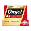 ORAJEL™ 4X MEDICATED CREAM FOR TOOTHACHE & GUM, MAXIMUM STRENGTH FOR SEVERE PAIN, SOLD AS 1/EACH CHURCH 10310068233