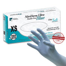 NitriDerm® Ultra Blue Exam Glove, Extra Small, Light Blue, 1000/CS
