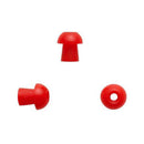 EARTIP, MUSHROOM RED 10MM (100/BX) MAICOD, 100/BX