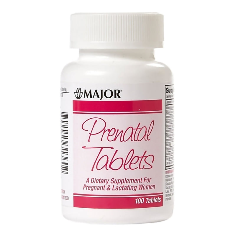 MAJOR® PRENATAL MULTIVITAMIN / MULTI-MINERAL SUPPLEMENT, SOLD AS 1/BOTTLE MAJOR 00904531360