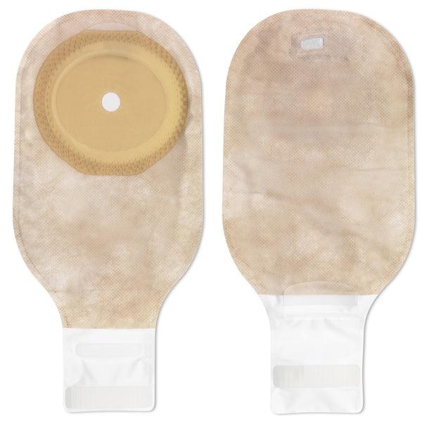 PREMIER™ ONE-PIECE BEIGE OSTOMY POUCH, CUT TO FIT OVAL STOMAS UP TO 75 X 65 MM, SOLD AS 10/BOX HOLLISTER 88302