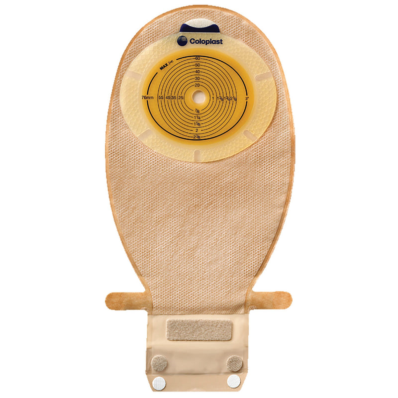 SENSURA® FLAT 1-PIECE TRANSPARENT COLOSTOMY POUCH, 10 – 76MM STOMAS, SOLD AS 20/BOX COLOPLAST 15821