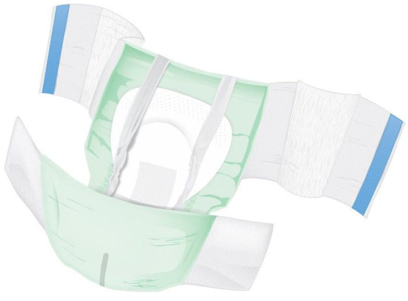 Cardinal Health Wings Adult Briefs Heavy Absorbency Brief Adult Stretch Wings Plussz3 Heavy Abs 16/Bg 4Bg/Cs -66093S