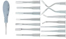 Dental Elevator Kit - Autoclavable Plastic Handle - 14 pcs - Osung USA
