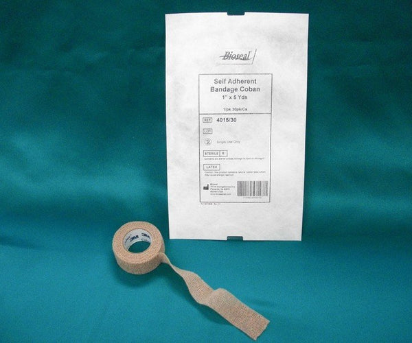 3M™ COBAN™ SELF-ADHERENT CLOSURE COHESIVE BANDAGE, 1-1/2 INCH X 5 YARD, SOLD AS 30/CASE BIOSEAL 4015/30