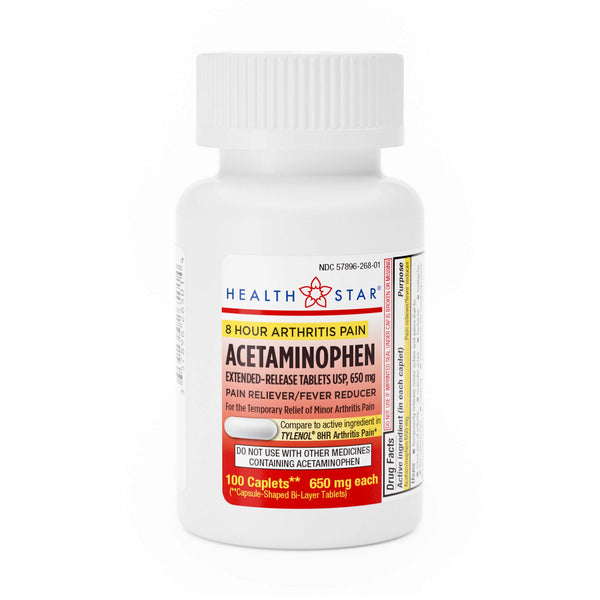 GERI-CARE® ACETAMINOPHEN PAIN RELIEF, SOLD AS 100/BOTTLE GERI-CARE 265-01-HST