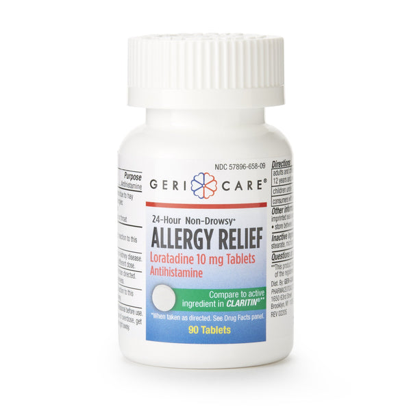 GERI-CARE® LORATADINE ALLERGY RELIEF, SOLD AS 12/CASE GERI-CARE 788-09-GCP