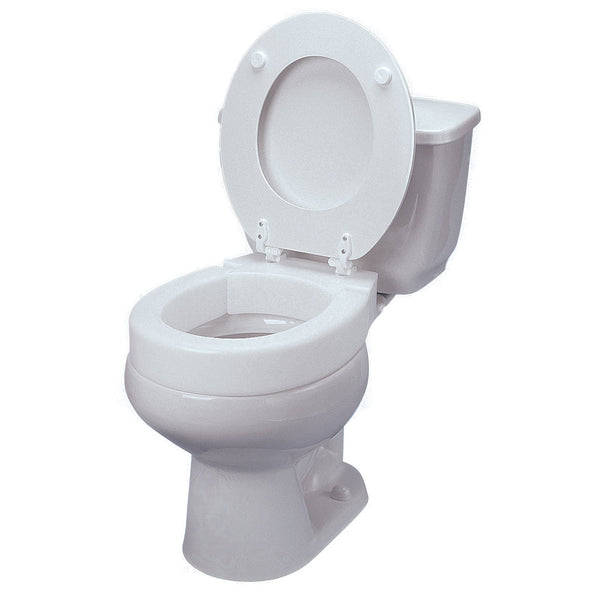 TALL-ETTE® ELONGATED HINGED ELEVATED TOILET SEAT, SOLD AS 1/EACH MADDAK 725711005