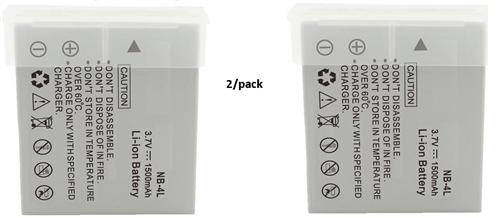 Rechargeable Batteries for Fog Free Intra Oral Photo System. 2 Per Pack - Osung USA