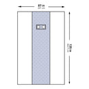 McKesson Sterile Femoral Angiography X-Long Drape, 87 x 135 Inch, 1/PK