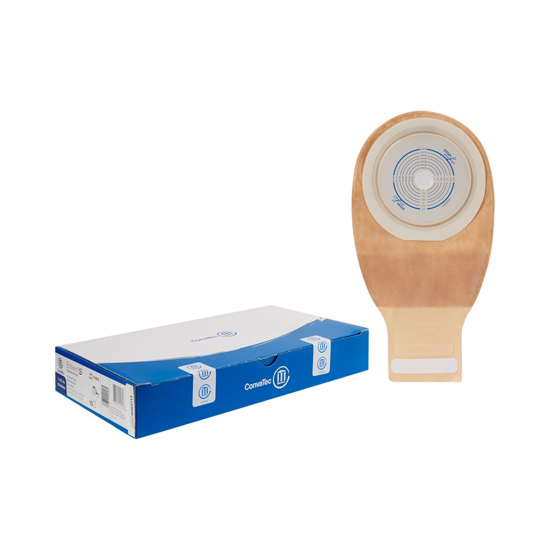 ESTEEM® + ONE-PIECE TRANSPARENT FILTERED OSTOMY POUCH, 3/4 TO 2½ INCH STOMA, SOLD AS 10/BOX CONVATEC 416976
