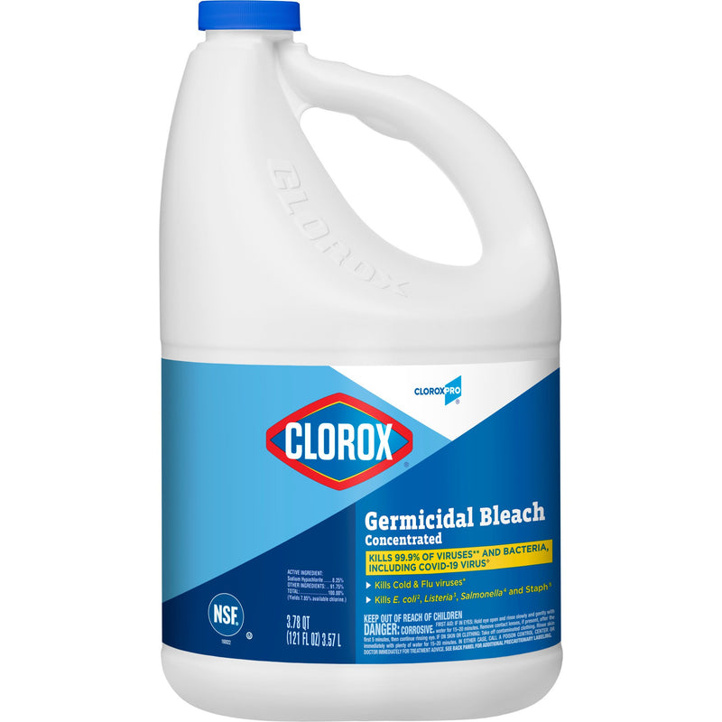 CLOROX PRO™ CLOROX® GERMICIDAL BLEACH, JUG, 1 GAL., SOLD AS 3/CASE THE 30966