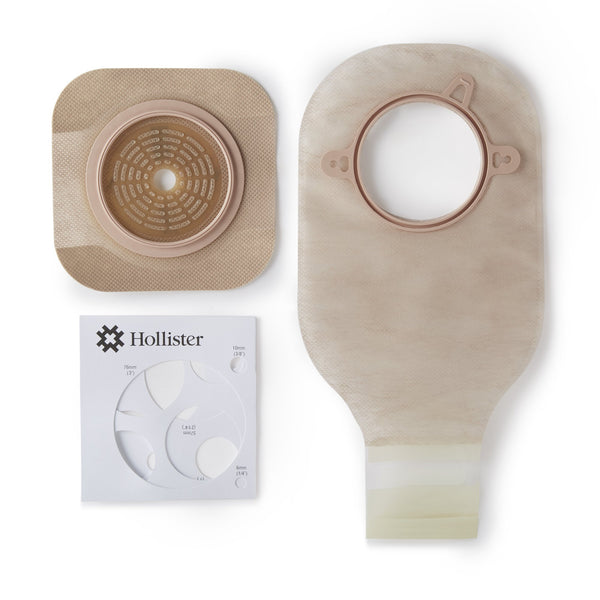 NEW IMAGE™ 19004 TWO-PIECE ILEOSTOMY / COLOSTOMY POUCH, 70MM FLANGE, BLUE MATCH, SOLD AS 5/BOX HOLLISTER 19004