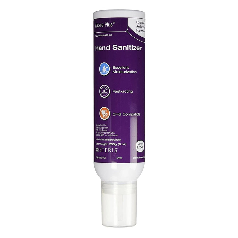 ALCARE® PLUS HAND SANITIZER, 9 OZ AEROSOL CAN, SOLD AS 24/CASE SC 639936
