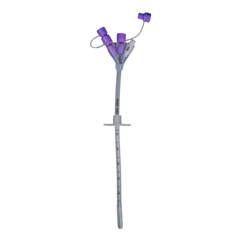 VESCO MEDICAL™ GASTROSTOMY FEEDING TUBE, 20 FR., SOLD AS 1/EACH VESCO VED-220