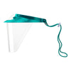FACESHIELD KIT, W/1 VISOR 2SHLD TEAL OPDOP, 1/EA