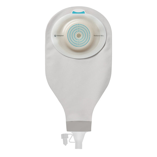 SENSURA® MIO HIGH OUTPUT 1-PIECE TRANSPARENT OSTOMY POUCH, 10 – 50 MM STOMAS, SOLD AS 10/BOX COLOPLAST 18671