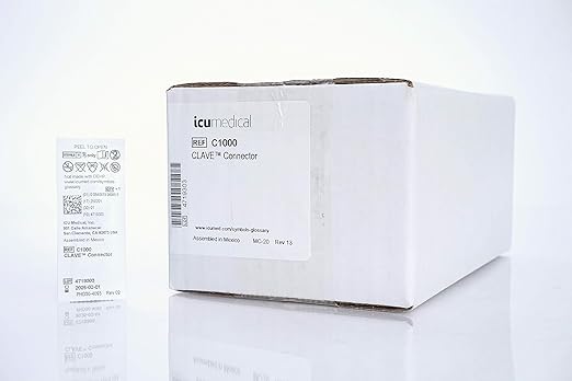 Icu Medical Adapters & Connectors Adapter Plug Clave Port Maleluer Lock Sterile 100/Cs -1195601