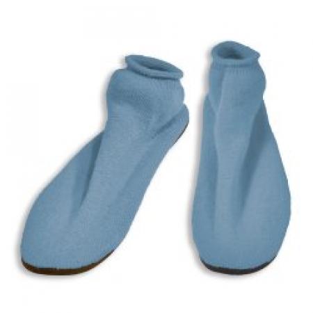 HARD SOLE SLIPPERS, NON-SKID, MEDIUM, SKY BLUE, 12/CS, SOLD AS CASE DYNAREX 10000058