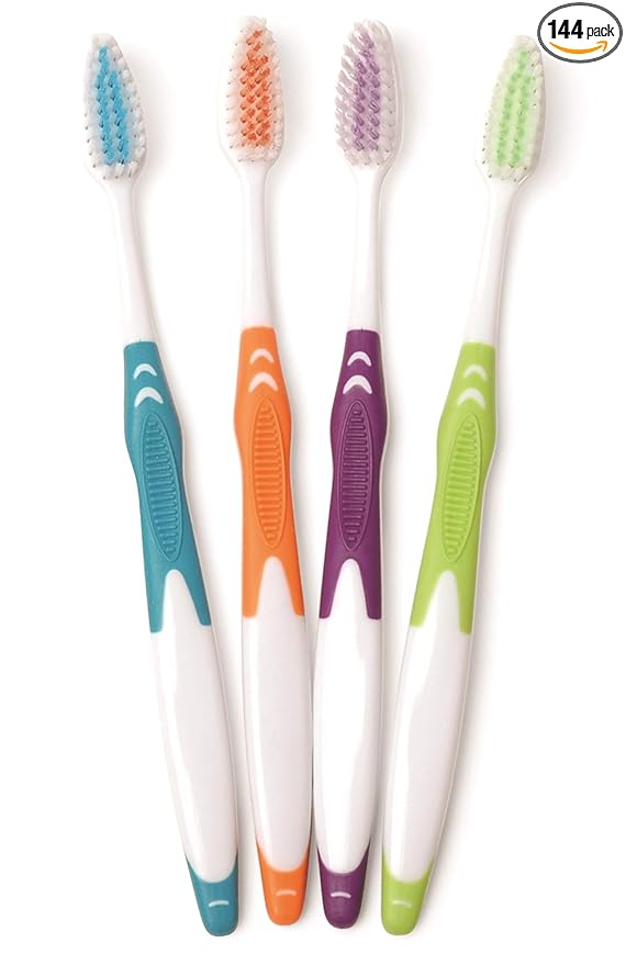 Jm Murray Oraline Premium Plus-A Adult Toothbrush Toothbrush Prem+A Adlt Headast Colr 144/Cs Impt Oly -16793P