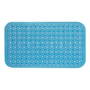 THERACARE BATHTUB MAT, ANTIFUNGAL, BLUE, 15 X 27 INCH, SOLD AS 1/EACH VERIDIAN 19-110