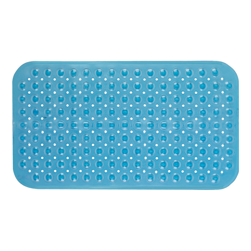 THERACARE BATHTUB MAT, ANTIFUNGAL, BLUE, 15 X 27 INCH, SOLD AS 20/CASE VERIDIAN 19-110