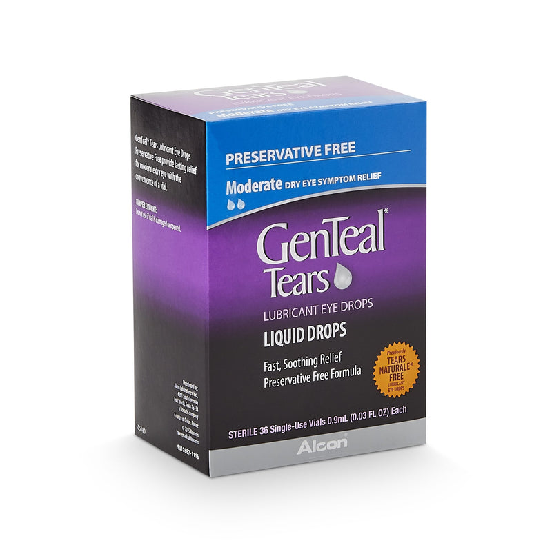 GENTEAL® TEARS LUBRICANT EYE DROPS SINGLE-USE VIALS, SOLD AS 1/BOX ALCON 00065806301