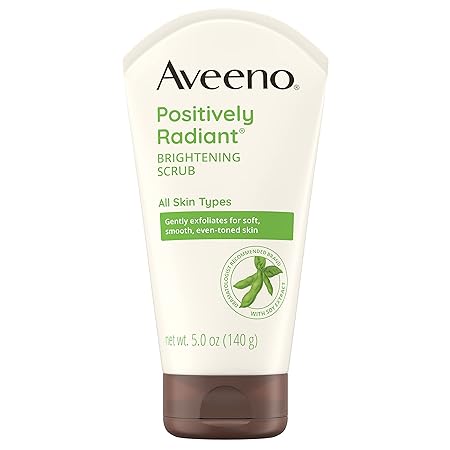 J&J Aveeno Skin Brightening Daily Scrub Scrub Skin Daily Aveeno 5 Oztube 6/Bx 2Bx/Cs -001081