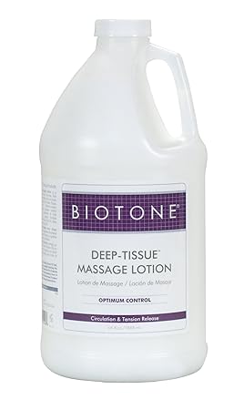 Biotone Deep Tissue Massage Lotion Lotion Massage Deep Tissue1/2 Gal (026326) -DTUHG
