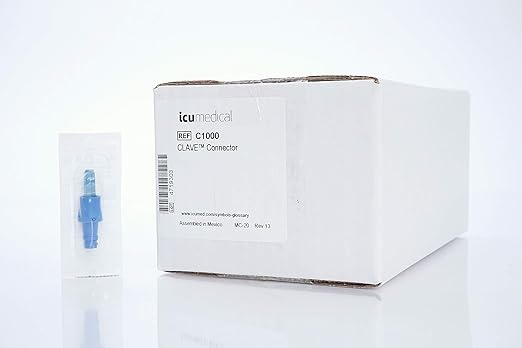 Icu Medical Adapters & Connectors Adapter Plug Clave Port Maleluer Lock Sterile 100/Cs -1195601
