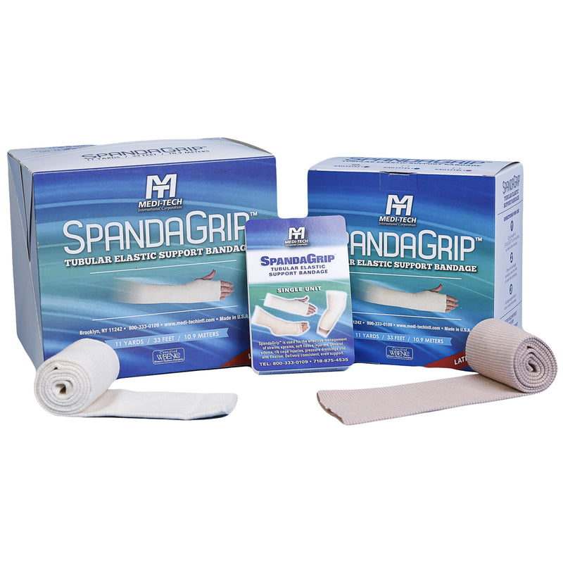 SPANDAGRIP™ ELASTIC TUBULAR SUPPORT BANDAGE, 3 INCH X 11 YARD, SOLD AS 1/BOX MEDI-TECH SAG13113