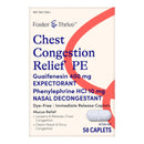FOSTER & THRIVE™ CHEST CONGESTION RELIEF PE GUAIFENESIN & PHENYLEPHRINE CAPLETS, SOLD AS 50/BOX MCKESSON 70677105601