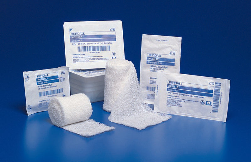 KERLIX™ STERILE FLUFF BANDAGE ROLL, 4-1/2 INCH X 4 YARD, 6-PLY, SOLD AS 60/CASE CARDINAL 6730