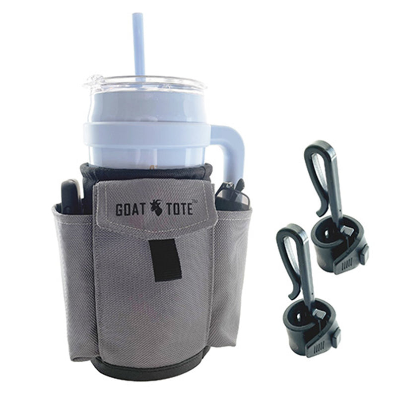 EASY TO USE PRODUCTS™ GOAT TOTE MOBILITY COMBO POUCH WITH CANE CLIPS, SOLD AS 1/EACH EASY 764