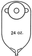 Nu-Hope 1-Piece Urostomy Pouch, 10/BX